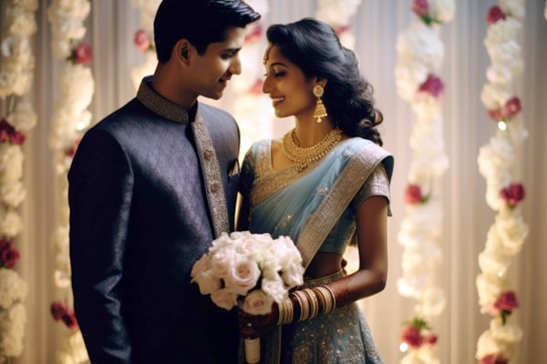 Wedding photography showcasing a bride and groom